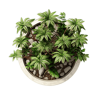 A plant in a pot png