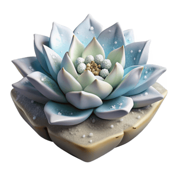 wonderful artistic Boreal Blossom Side View Cutout Snowy Landscape genuine png