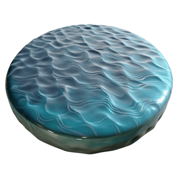 wonderful traditional Calm Lake Surface Isolated with Rippled Water Texture professional png