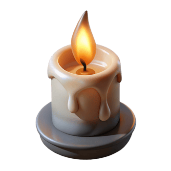 extraordinary modern Candle Flame Shadows Overlay Transparent Background authentic png