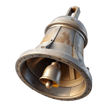 magnificent abstract Cathedral Bell Tower Isolated High Angle View Transparent Background genuine png
