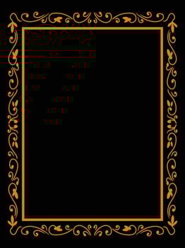 Elegant Ornamental Frame with Vintage Details vector