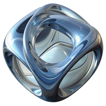 serene creative Complex Glass Distortion Reflection Transparent Background high resolution png