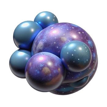 wonderful traditional Cosmic Ensemble Cutout with Transparent Background Low Angle detailed png