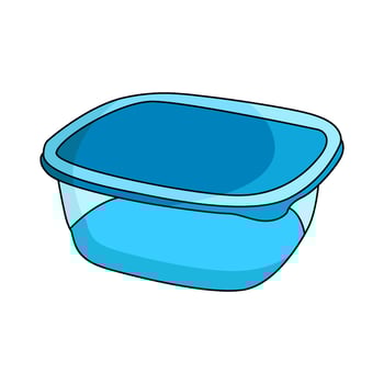 illustration of Food Box vector