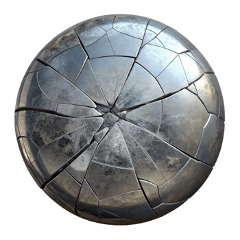 extraordinary creative Cracked Mirror Surface Cutout with Jagged Lines premium png