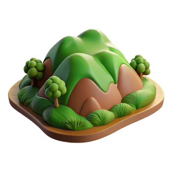 extraordinary creative Crescent Cavern at Night with Moonbeams Cutout exclusive png