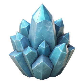 magnificent rustic Crystalline Structure Isolated Arctic Inspired Design genuine png