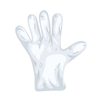 Illustration of Plastic Gloves vector