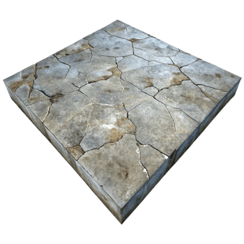 magnificent modern Damaged Concrete Floor Texture Isolated png