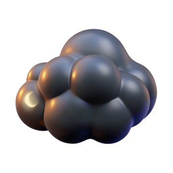 serene modern Dark and Stormy Sky Transparent Background Isolated premium png