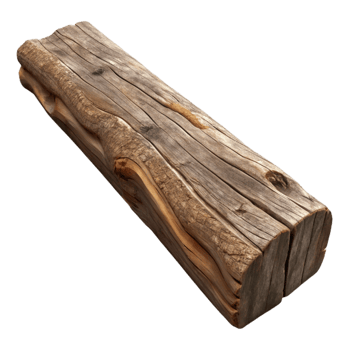 stunning vintage Decaying Wood Beam Cutout Isolated Element detailed png