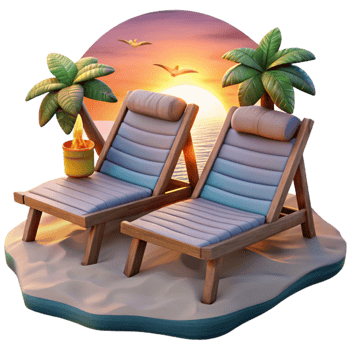beautiful modern Desert Oasis Sundowner Cutout Cactus Silhouette detailed png