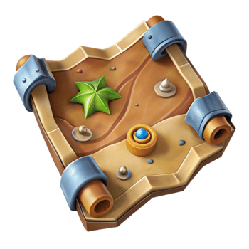 beautiful creative Detailed Fantasy Map Illustration Isolated Element high resolution png