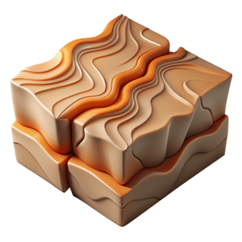magnificent creative Detailed Fault Line Topography Cutout Element high resolution png