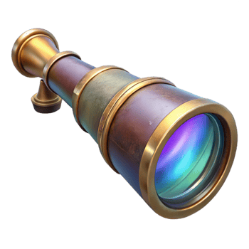 beautiful contemporary Detailed Hologram of Old Compass Cutout premium png