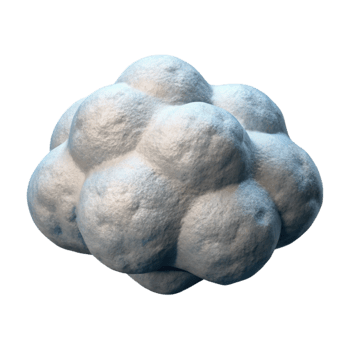 dramatic artistic Detailed Nimbus Cloud Cutout with High Resolution genuine png