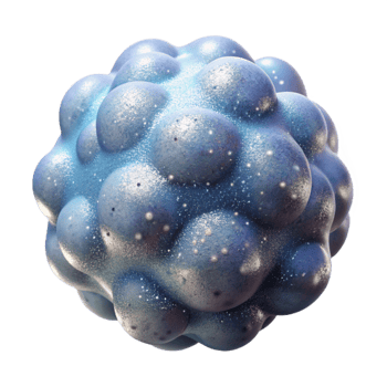 stunning contemporary Dreamlike Particle Field with Transparent Background authentic png