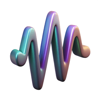 extraordinary minimalist Dynamic Spectral Waveform Cutout Element authentic png