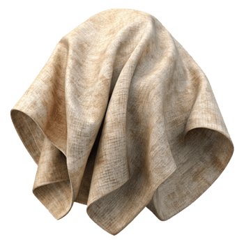 magnificent artistic Faded Textile Texture Beige Transparent Background professional png