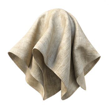 elegant modern Faded Textile Texture Beige Transparent Background high resolution png