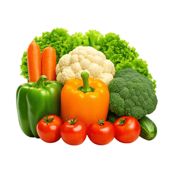 Fresh vegetables, healthy food, organic produce png