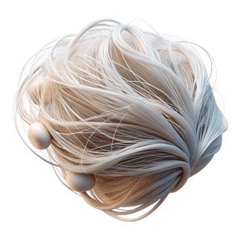 beautiful vintage Fragile Connections Wispy Strands Side View Transparent authentic png