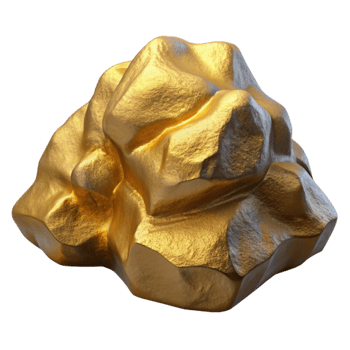 impressive rustic Gilded Gully Rock Formation Isolated with Natural Texture exclusive png