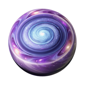 dramatic contemporary Glowing Cartwheel Galaxy Isolated with Detailed Texture high quality png