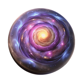 stunning creative Glowing Nebula Cartwheel Galaxy Isolated genuine png