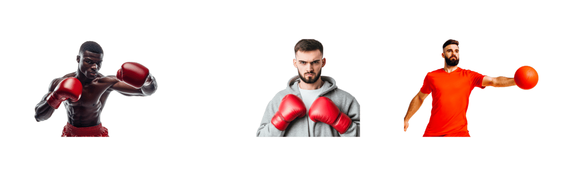 Athletic men boxing, sport activities, basketball, challenge , cut out transparent png