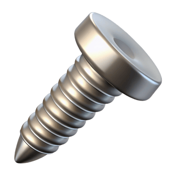 splendid retro Professional render, isolated cutout, single screw, metal, hyper-specific with Transparent Background precision png