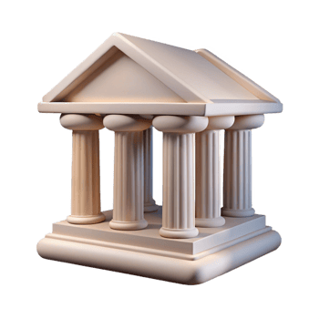 enchanting industrial Greek temple pediment sculpture fragment, with Transparent Background flawless png