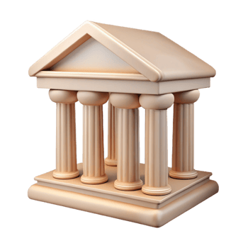 dynamic breathtaking Greek temple pediment sculpture fragment, with Transparent Background expertly shot png