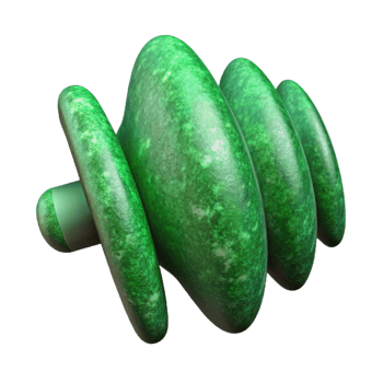 extraordinary vintage Green Acoustic Wavefront Isolated detailed png