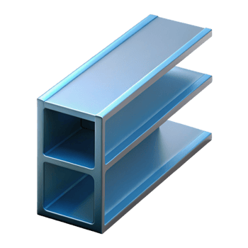 alluring memorable Steel beam, I-beam, structural element with Transparent Background png
