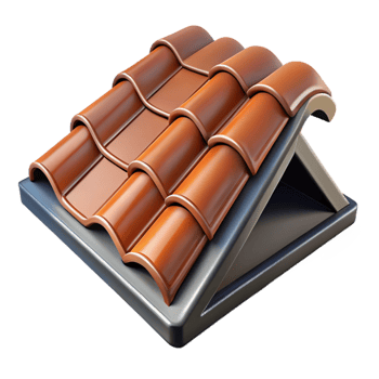 magnificent minimalist Roof shingle, asphalt, architectural detail with Transparent Background high quality png