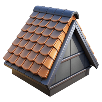 wonderful iconic Roof shingle, asphalt, architectural detail with Transparent Background png