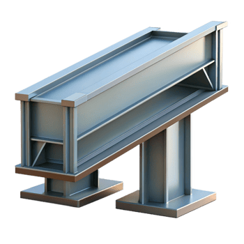 romantic exquisite Modern steel beam, industrial construction with Transparent Background top-tier png