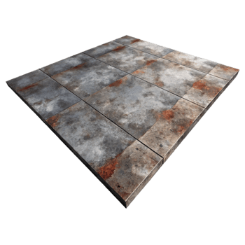 serene abstract Grunge Concrete Floor Texture Cutout with Dark Stains original png