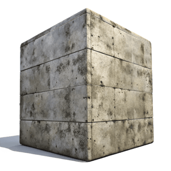 vibrant modern Grunge Concrete Wall Texture Isolated with Dark Shadows high resolution png
