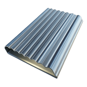 magnificent memorable Metal roofing panel, corrugated galvanized with Transparent Background png