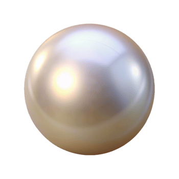 picturesque exemplary A single, perfect pearl with Transparent Background png