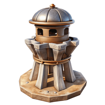 stunning vintage High Resolution Terraform Tower Transparent Background high resolution png