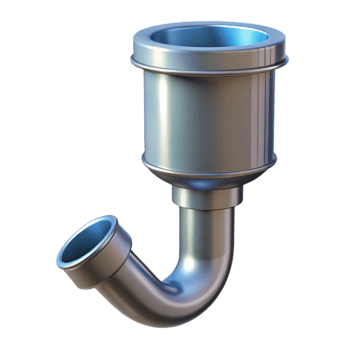 vibrant timeless Gutter downspout, metal rainwater pipe with Transparent Background png