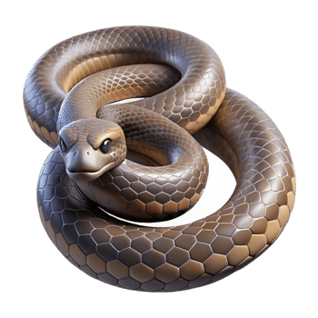 captivating vintage Snake, python, coiled, with Transparent Background elite png
