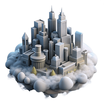 wonderful traditional Isolated Cityscape Ethereal Fog Effect genuine png