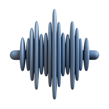 stunning contemporary Linear Soundwave Frequency Cutout with Subtle Texture detailed png