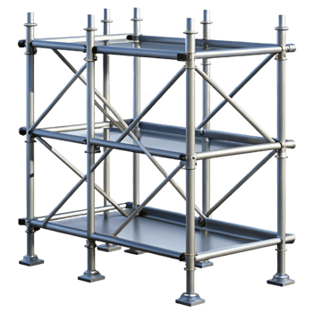 quintessential rustic Scaffolding section, metal, with Transparent Background exclusive png