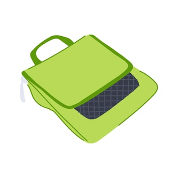 stemware travel organizer cartoon illustration vector